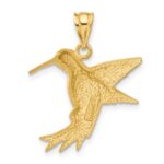 14k Hummingbird Charm - Image 3