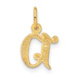 14k Letter D Initial Charm - Image 3