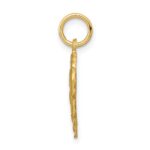 14k Heart Letter P Charm - Image 2