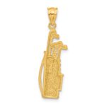 14k Golf Bag Charm - Image 3