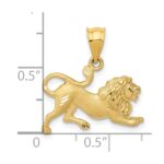 14k Lion Charm - Image 4