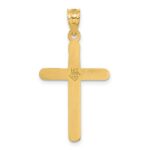 14k Polished Cross Pendant - Image 3