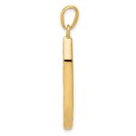14K and White Rhodium Mezuzah with Shin Charm - Image 2