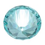 Lab Created Paraiba 7mm Round - Image 3