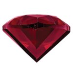 Created Ruby 7x5mm Pear - Image 2