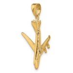 14k 3-D Jet Pendant - Image 5