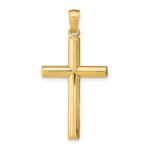 14k Polished Cross Pendant