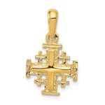 14k Jerusalem Cross Charm