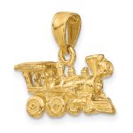 14k 3-D Locomotive Charm - Image 5