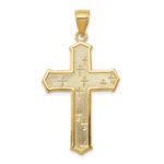 14k Passion Cross Pendant - Image 4
