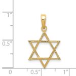 14k Star of David Pendant - Image 3