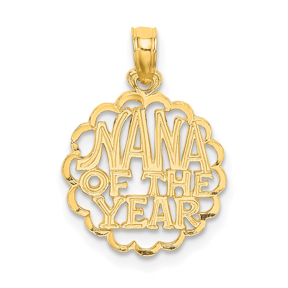 D3961.jpg 14K NANA OF THE YEAR Charm - Image 1