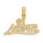 14K #1 NANA  Script Charm