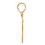 14k Open Heart Pendant - Image 2