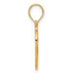 14k Fancy Open Heart Pendant - Image 2