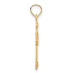 14k Fancy Cross Pendant - Image 2