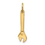 14k Fancy Adjustable Wrench Charm