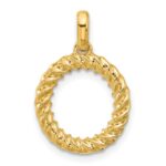 14ky Fancy Twist  Letter O