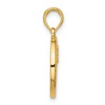 14k Polished Round Sagittarius Pendant - Image 2