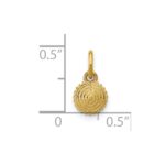 14K Polished Cupcake Pendant - Image 5