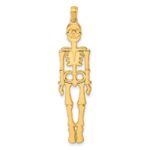 14K Polished Skeleton Pendant