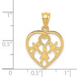 14k 3 Kids in Heart Charm - Image 4