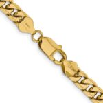 14K 6.25mm Solid Miami Cuban Link with Lobster Clasp Chain - Image 3