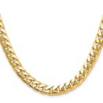14k 8mm Solid Miami Cuban Chain - Image 2
