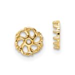 14k Diamond Earring Jacket Mountings