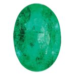 Emerald A Quality 6x4mm Oval
