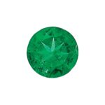 Emerald AAA Quality 2mm Round Diamond-Cut