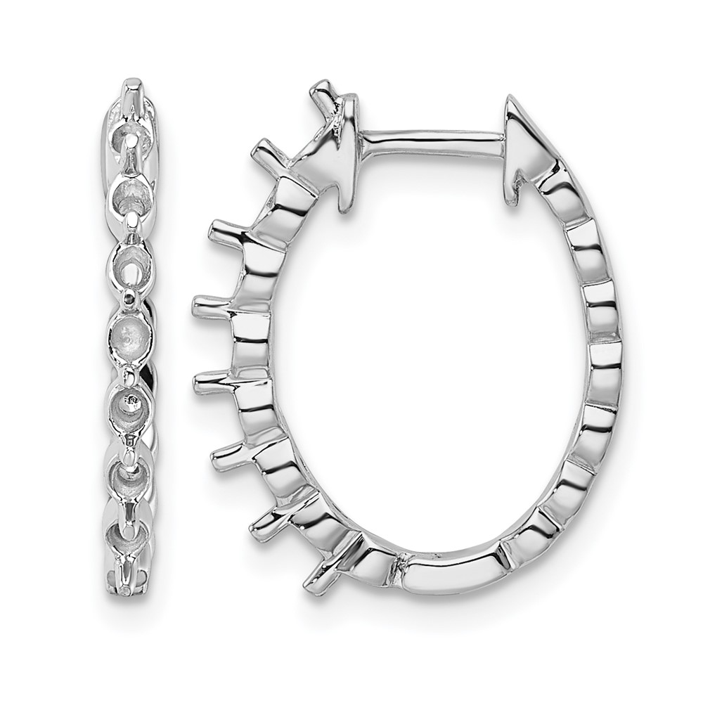 EM5410-075-W.jpg 14k White Gold Diamond Hinged Hoop Earring Mountings - Image 1