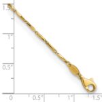 14K Polished Fancy Twisted Link 7.25 inch Bracelet - Image 3
