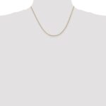 14K .9mm Franco with Lobster Clasp Chain - Image 4