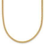 14K 1.4mm Franco with Lobster Clasp Chain