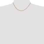 14K 1.4mm Franco with Lobster Clasp Chain - Image 4