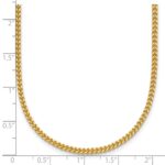 14K 1.5mm Franco with Lobster Clasp Chain - Image 5