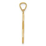 14k Polished and Diamond-cut Star Of David Religious Pendant - Image 2