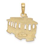 14k Cable Car Pendant - Image 3