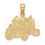 14k Semi Truck Cab Pendant - Image 3