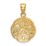 14k Sand Dollar Pendant - Image 3