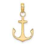 14k Anchor Pendant