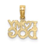 14k I HEART MY DOG Charm - Image 4