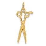 14k Scissors Charm
