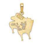 14k Baby Grand Piano Pendant - Image 3