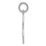 14K White Gold Star of David Charm - Image 2