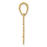 14k Small Snowflake Pendant - Image 2