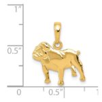 14k Bulldog Charm - Image 4