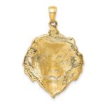 14k Lion Head Charm - Image 3
