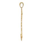 14K Large Map with ITALY Pendant - Image 2